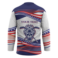 United States Hockey Personalized Hockey Jersey Losing Teeth Winning Wars Since 1776 White Style