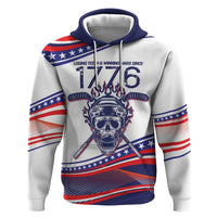 United States Hockey Personalized Hoodie Losing Teeth Winning Wars Since 1776 White Style