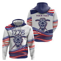 United States Hockey Personalized Hoodie Losing Teeth Winning Wars Since 1776 White Style