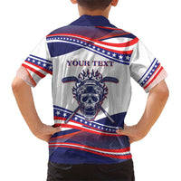 United States Hockey Personalized Kid Hawaiian Shirt Losing Teeth Winning Wars Since 1776 White Style