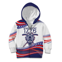 United States Hockey Personalized Kid Hoodie Losing Teeth Winning Wars Since 1776 White Style