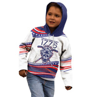 United States Hockey Personalized Kid Hoodie Losing Teeth Winning Wars Since 1776 White Style
