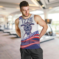 United States Hockey Personalized Men Tank Top Losing Teeth Winning Wars Since 1776 White Style