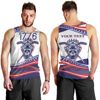 United States Hockey Personalized Men Tank Top Losing Teeth Winning Wars Since 1776 White Style