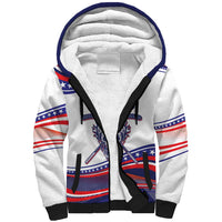 United States Hockey Personalized Sherpa Hoodie Losing Teeth Winning Wars Since 1776 White Style