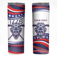 United States Hockey Personalized Skinny Tumbler Losing Teeth Winning Wars Since 1776 White Style