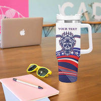 United States Hockey Personalized Tumbler With Handle Losing Teeth Winning Wars Since 1776 White Style