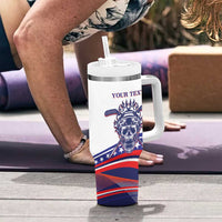 United States Hockey Personalized Tumbler With Handle Losing Teeth Winning Wars Since 1776 White Style