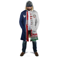Custom France Italy Cultural Half Flag Cloak Scratch Style