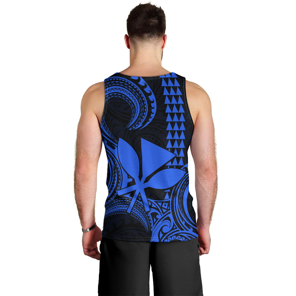 custom-hawaii-men-tank-top-paradise-of-the-pacific-tribal-kakau-for-king-kamehameha-day-blue