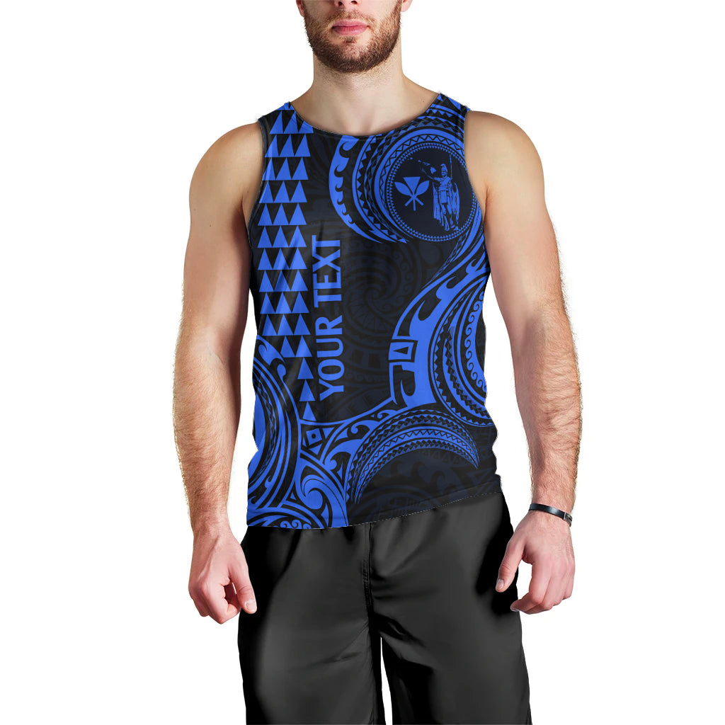 custom-hawaii-men-tank-top-paradise-of-the-pacific-tribal-kakau-for-king-kamehameha-day-blue