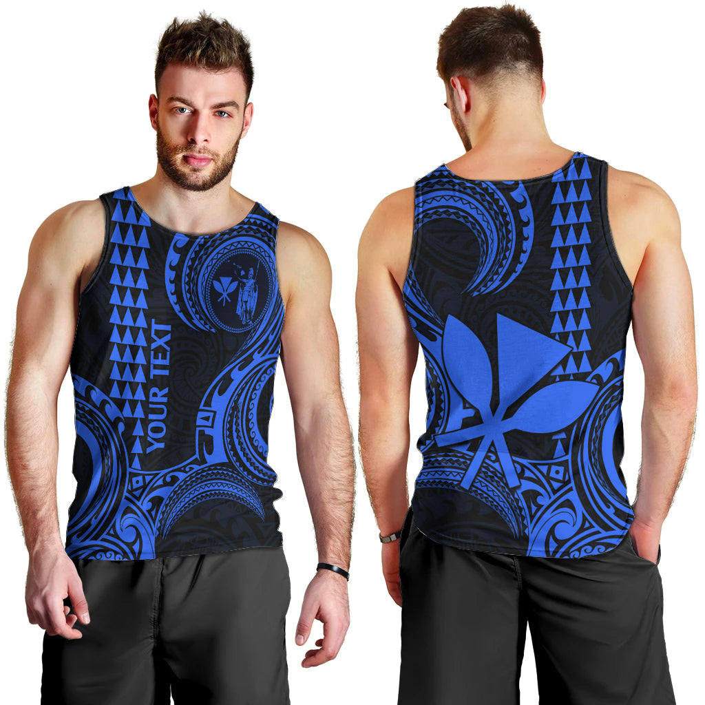 custom-hawaii-men-tank-top-paradise-of-the-pacific-tribal-kakau-for-king-kamehameha-day-blue