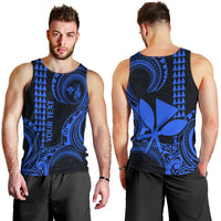 custom-hawaii-men-tank-top-paradise-of-the-pacific-tribal-kakau-for-king-kamehameha-day-blue