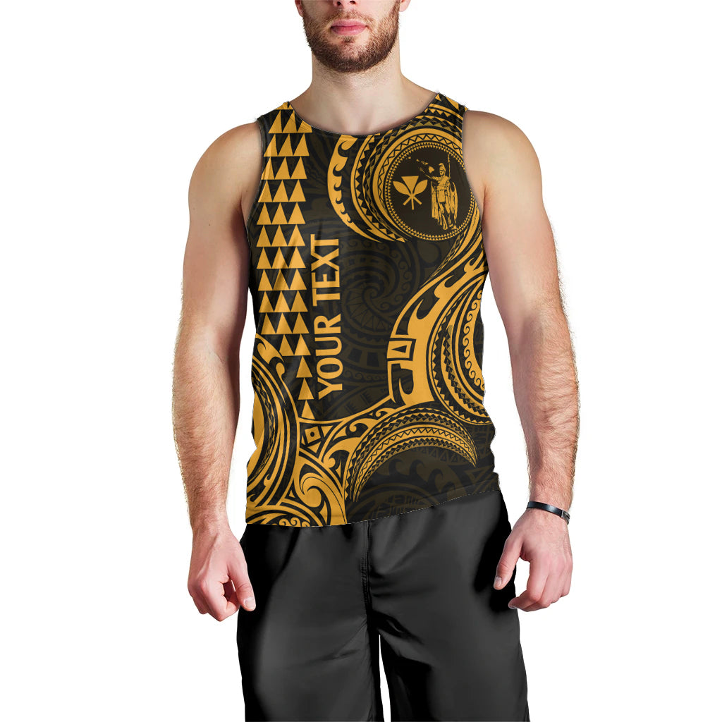 custom-hawaii-men-tank-top-paradise-of-the-pacific-tribal-kakau-for-king-kamehameha-day-gold