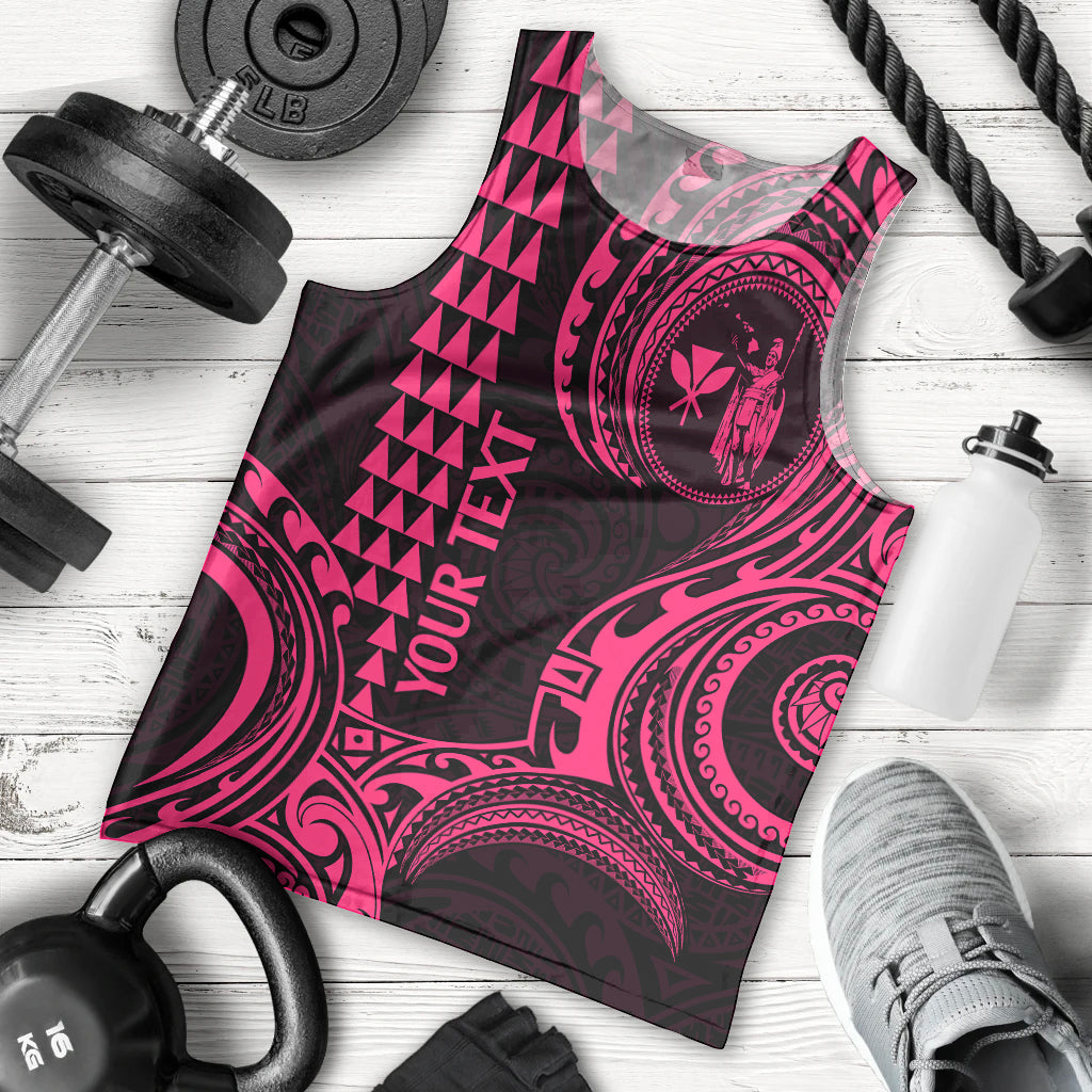 custom-hawaii-men-tank-top-paradise-of-the-pacific-tribal-kakau-for-king-kamehameha-day-pink