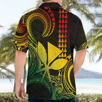 Custom Hawaii Hawaiian Shirt Paradise of the Pacific Tribal Kakau for King Kamehameha Day - Reggae - Wonder Print Shop