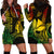 Custom Hawaii Hoodie Dress Paradise of the Pacific Tribal Kakau for King Kamehameha Day - Reggae - Wonder Print Shop