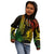 Custom Hawaii Kid Hoodie Paradise of the Pacific Tribal Kakau for King Kamehameha Day - Reggae - Wonder Print Shop