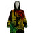 Custom Hawaii Wearable Blanket Hoodie Paradise of the Pacific Tribal Kakau for King Kamehameha Day - Reggae - Wonder Print Shop