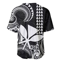 Custom Hawaii Baseball Jersey Paradise of the Pacific Tribal Kakau for King Kamehameha Day - White LT9 - Wonder Print Shop