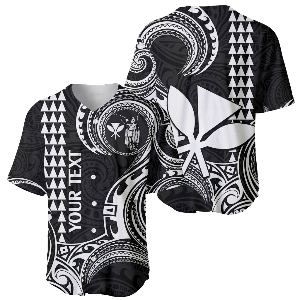 Custom Hawaii Baseball Jersey Paradise of the Pacific Tribal Kakau for King Kamehameha Day - White LT9 - Wonder Print Shop