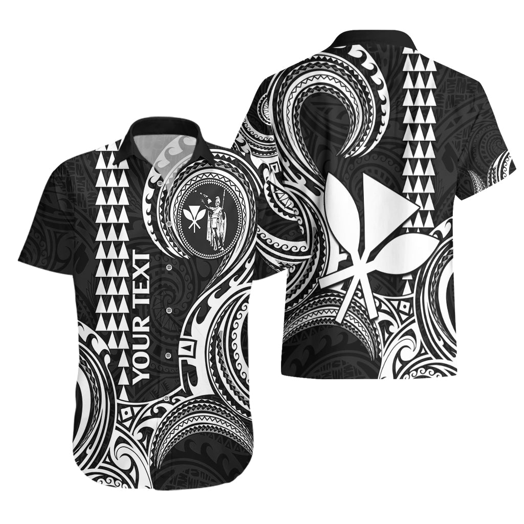 Custom Hawaii Hawaiian Shirt Paradise of the Pacific Tribal Kakau for King Kamehameha Day - White - Wonder Print Shop