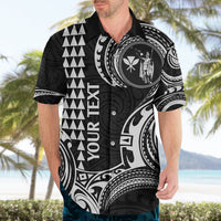 Custom Hawaii Hawaiian Shirt Paradise of the Pacific Tribal Kakau for King Kamehameha Day - White - Wonder Print Shop