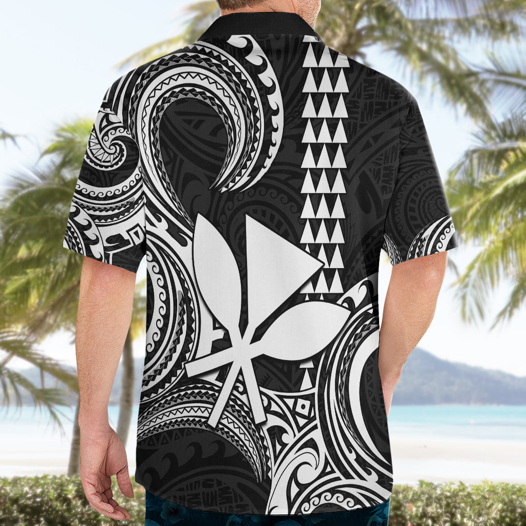 Custom Hawaii Hawaiian Shirt Paradise of the Pacific Tribal Kakau for King Kamehameha Day - White - Wonder Print Shop