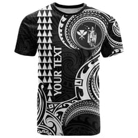 Custom Hawaii T Shirt Paradise of the Pacific Tribal Kakau for King Kamehameha Day - White - Wonder Print Shop