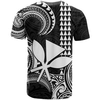 Custom Hawaii T Shirt Paradise of the Pacific Tribal Kakau for King Kamehameha Day - White - Wonder Print Shop