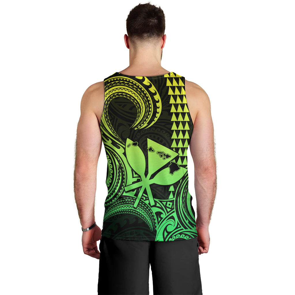 custom-happy-king-kamehameha-day-hawaii-men-tank-top-paradise-of-the-pacific-tribal-kakau-with-kanaka-maoli-lime