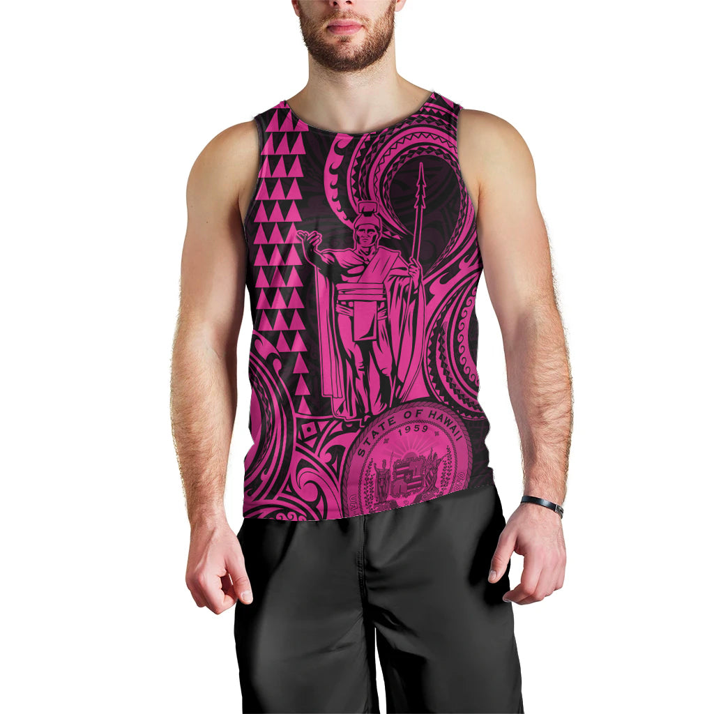 custom-happy-king-kamehameha-day-hawaii-men-tank-top-paradise-of-the-pacific-tribal-kakau-with-kanaka-maoli-pink