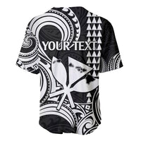 Custom Happy King Kamehameha Day Hawaii Baseball Jersey Paradise of the Pacific Tribal Kakau with Kanaka Maoli - White LT9 - Wonder Print Shop