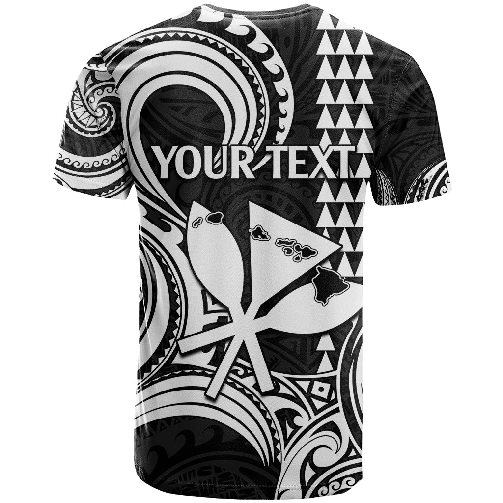 Custom Happy King Kamehameha Day Hawaii T Shirt Paradise of the Pacific Tribal Kakau with Kanaka Maoli - White - Wonder Print Shop