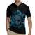 Personalized Odin's Celtic Raven Rugby Jersey Blue Scandinavian Tattoo - Wonder Print Shop