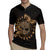 Personalized Odin's Celtic Raven Rugby Jersey Gold Scandinavian Tattoo - Wonder Print Shop