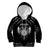 Personalized Viking Dragon Kid Hoodie with Sword Black Scandinavian Tattoo - Wonder Print Shop