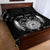 Personalized Viking Dragon Quilt Bed Set with Sword Black Scandinavian Tattoo - Wonder Print Shop