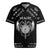 Personalized Viking Dragon Rugby Jersey with Sword Black Scandinavian Tattoo - Wonder Print Shop