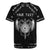 Personalized Viking Dragon Rugby Jersey with Sword Black Scandinavian Tattoo - Wonder Print Shop
