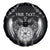 Personalized Viking Dragon Spare Tire Cover with Sword Black Scandinavian Tattoo - Wonder Print Shop