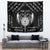 Personalized Viking Dragon Tapestry with Sword Black Scandinavian Tattoo - Wonder Print Shop