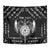 Personalized Viking Dragon Tapestry with Sword Black Scandinavian Tattoo - Wonder Print Shop
