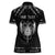 Personalized Viking Dragon Women Polo Shirt with Sword Black Scandinavian Tattoo - Wonder Print Shop