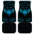 Personalized Viking Dragon Car Mats with Sword Blue Scandinavian Tattoo LT9 - Wonder Print Shop