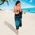 Personalized Viking Dragon Sarong with Sword Blue Scandinavian Tattoo - Wonder Print Shop