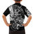 Vikings Raven and Wolf Family Matching Summer Maxi Dress and Hawaiian Shirt with Aegishjalmur Unique - Wonder Print Shop