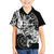 Vikings Raven and Wolf Family Matching Summer Maxi Dress and Hawaiian Shirt with Aegishjalmur Unique - Wonder Print Shop