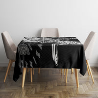 Vikings Raven and Wolf Tablecloth with Aegishjalmur Unique - Wonder Print Shop