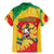 Lithuania Basketball Skeleton Personalized Family Matching Mermaid Dress and Hawaiian Shirt Skullman Lithuania Tie Dye
